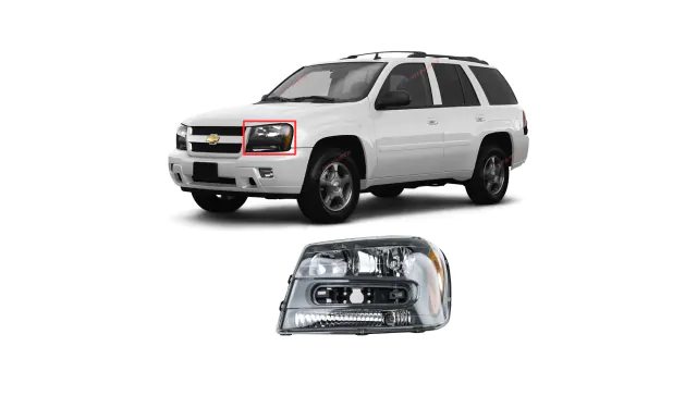 HeadLight for Chevrolet Trailblazer 2002-2009