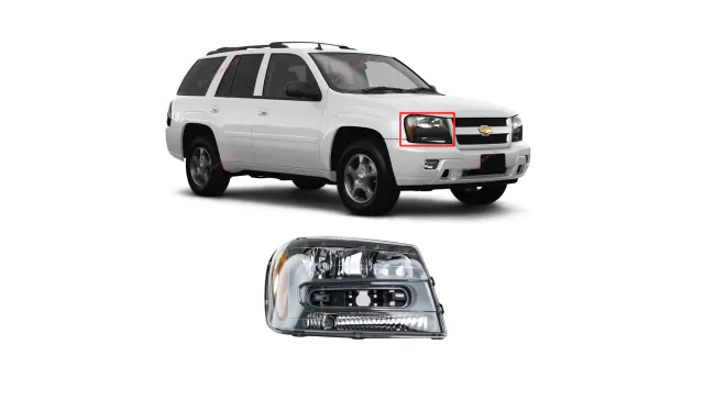 HeadLight for Chevrolet Trailblazer 2002-2009