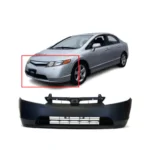 Bumper Cover for Honda Civic 2006-2008