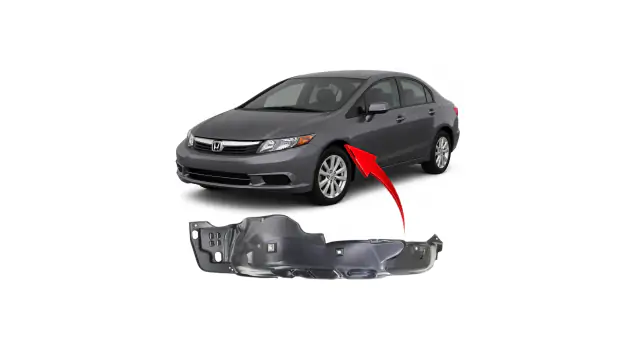 Fender Liner for Honda Civic 2012-2012 - Image 7