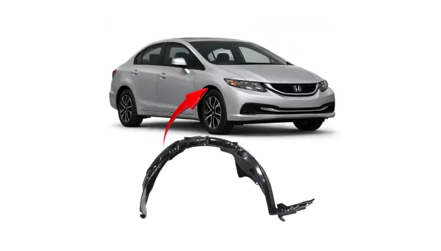 Fender Liner for Honda Civic 2012-2015 - Image 7