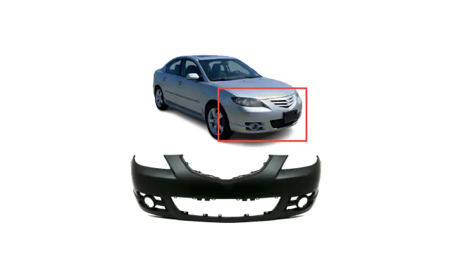 Bumper Cover for Mazda 3 2004-2006